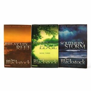 Terri Blackstock Cape Refuge Series 3 Book‎ Paperback Lot Christian Suspense